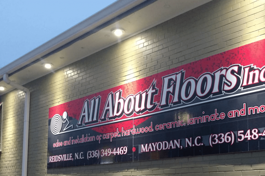 All About Floors office external area