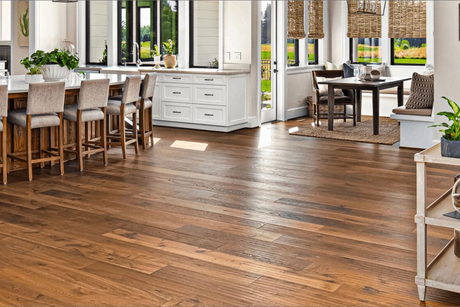 hardwood floor for living room area